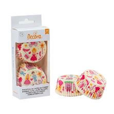 Picture of 36 PRINCESS BAKING CUPS 50 X 32 MM